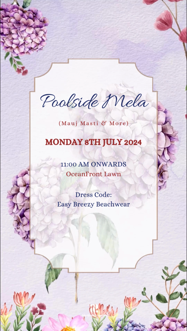 Wedding Invitation: Hydrangea's & Humming birds (Canva Template)