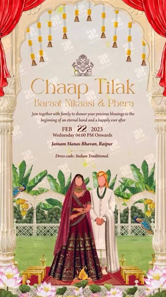 Wedding Invite: Love in Every Detail