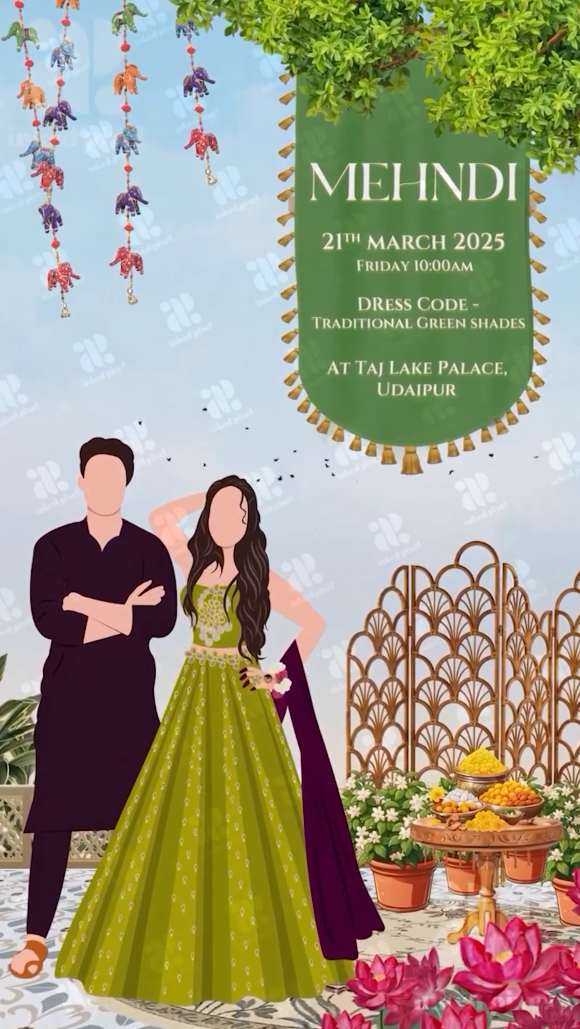 Sealed with Love:  Wedding Invitation