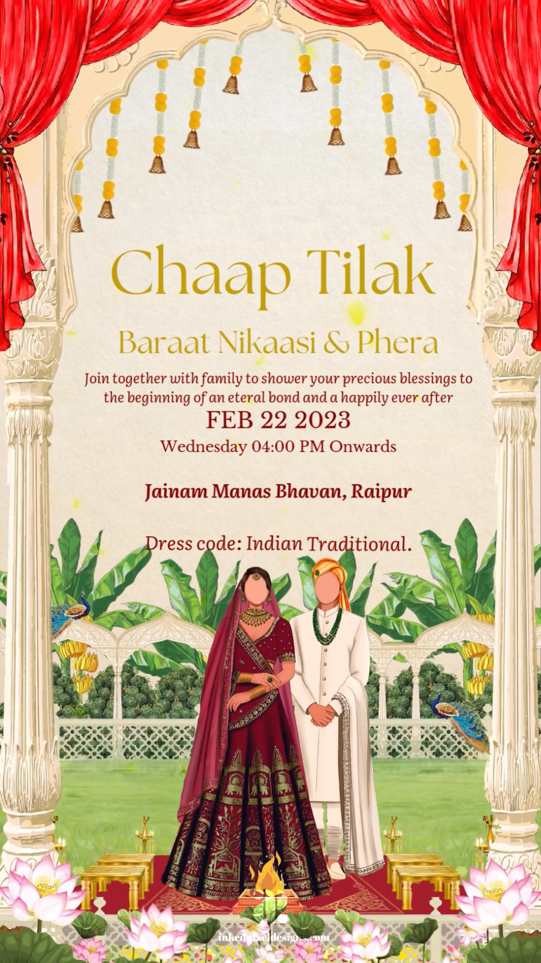 Wedding Invite: Love in Every Detail (Canva Template)