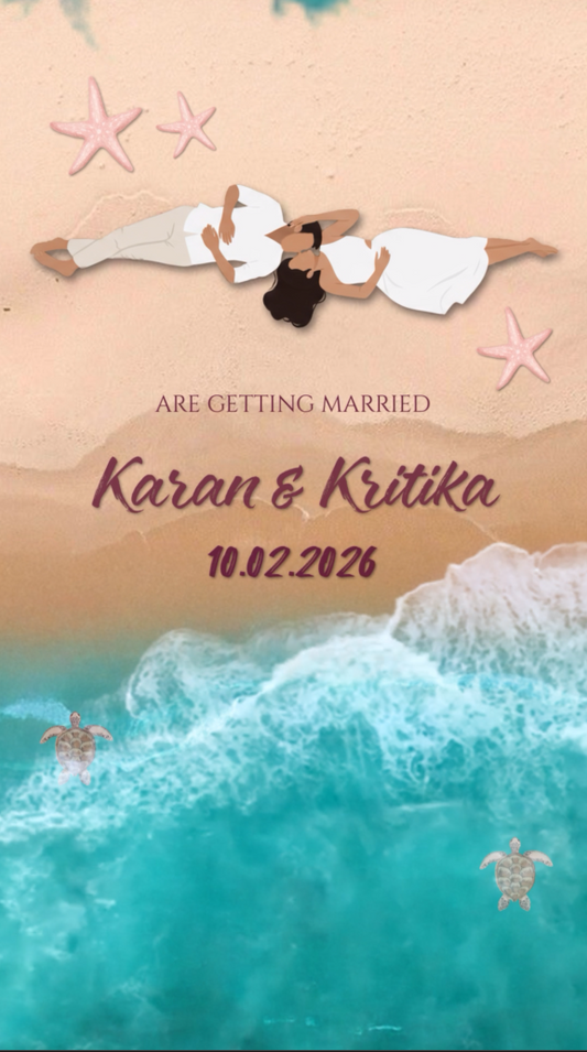 Save the Date: Where Waves Meet Hearts