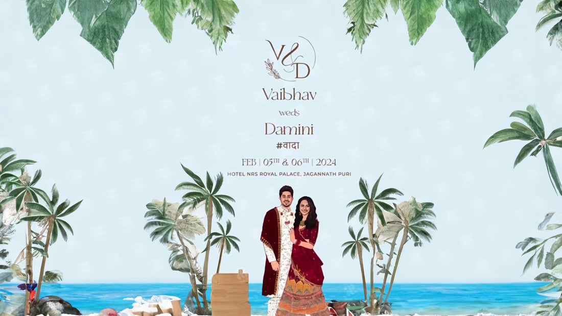 A Serendipitous Connection: Creating a Personalized Wedding Invite for a TVF Star