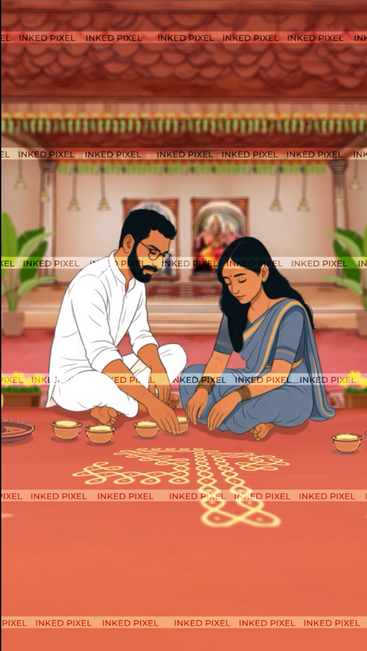 A Pelli Kuthuru Tale: South Indian Invitation