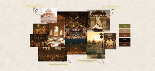 Bollywood Themed Wedding Moodboard