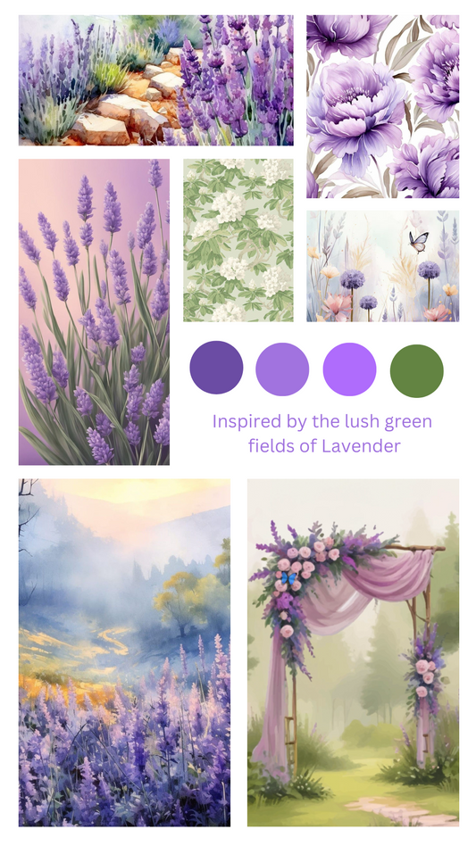 A Whirl of Lavender & Love: Save the Date